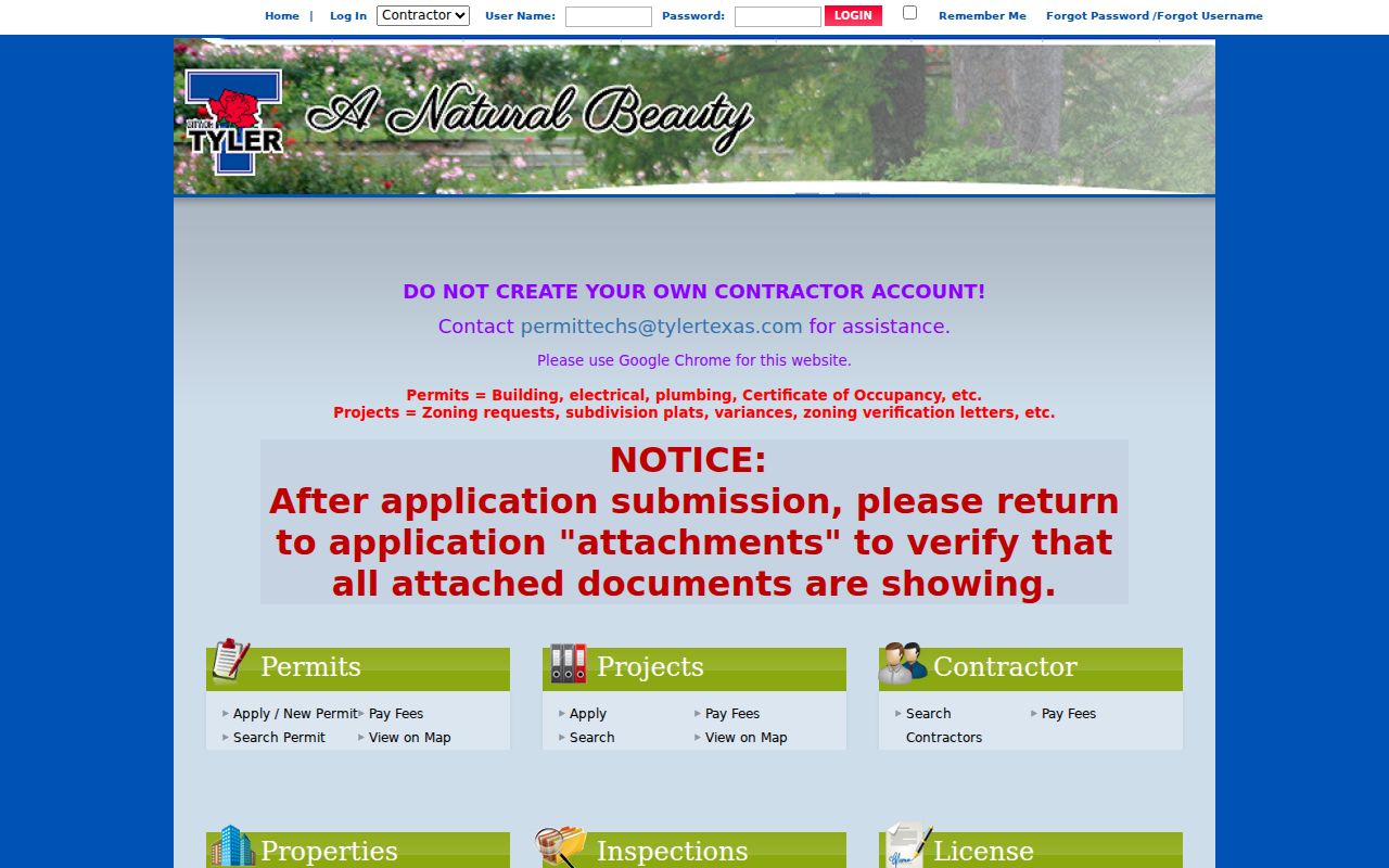 Tyler street directory eTRAKiT property and address search