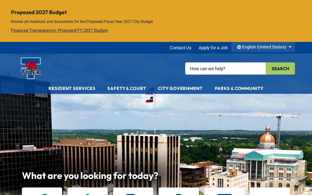 Tyler ZIP code directory city address and service lookup